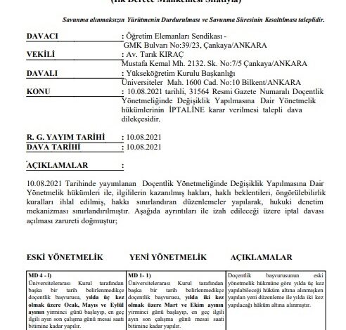 Danıştay ÖGESEN Hukuk