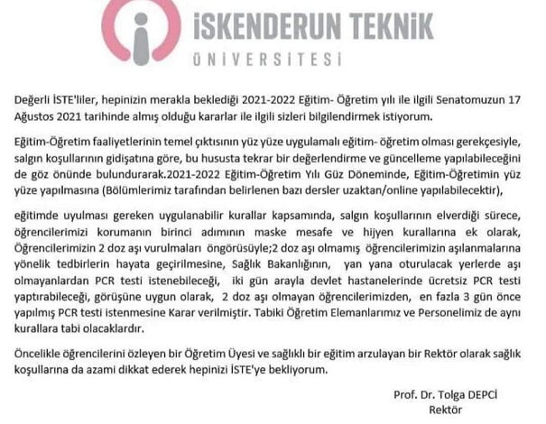 İskenderun Teknik Üniversitesi
