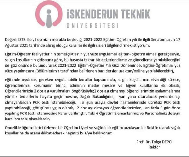 İskenderun Teknik Üniversitesi