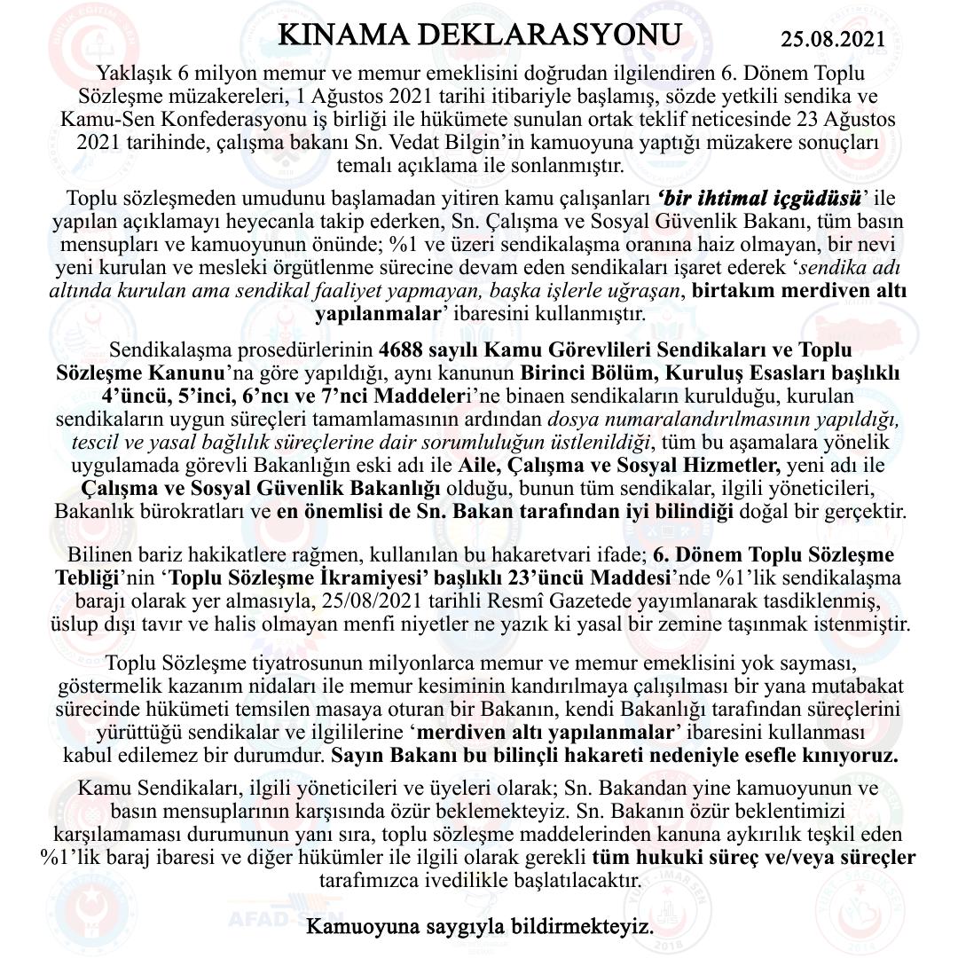 Kınama Deklarasyonu